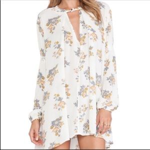 Free People Boho Floral Blouse